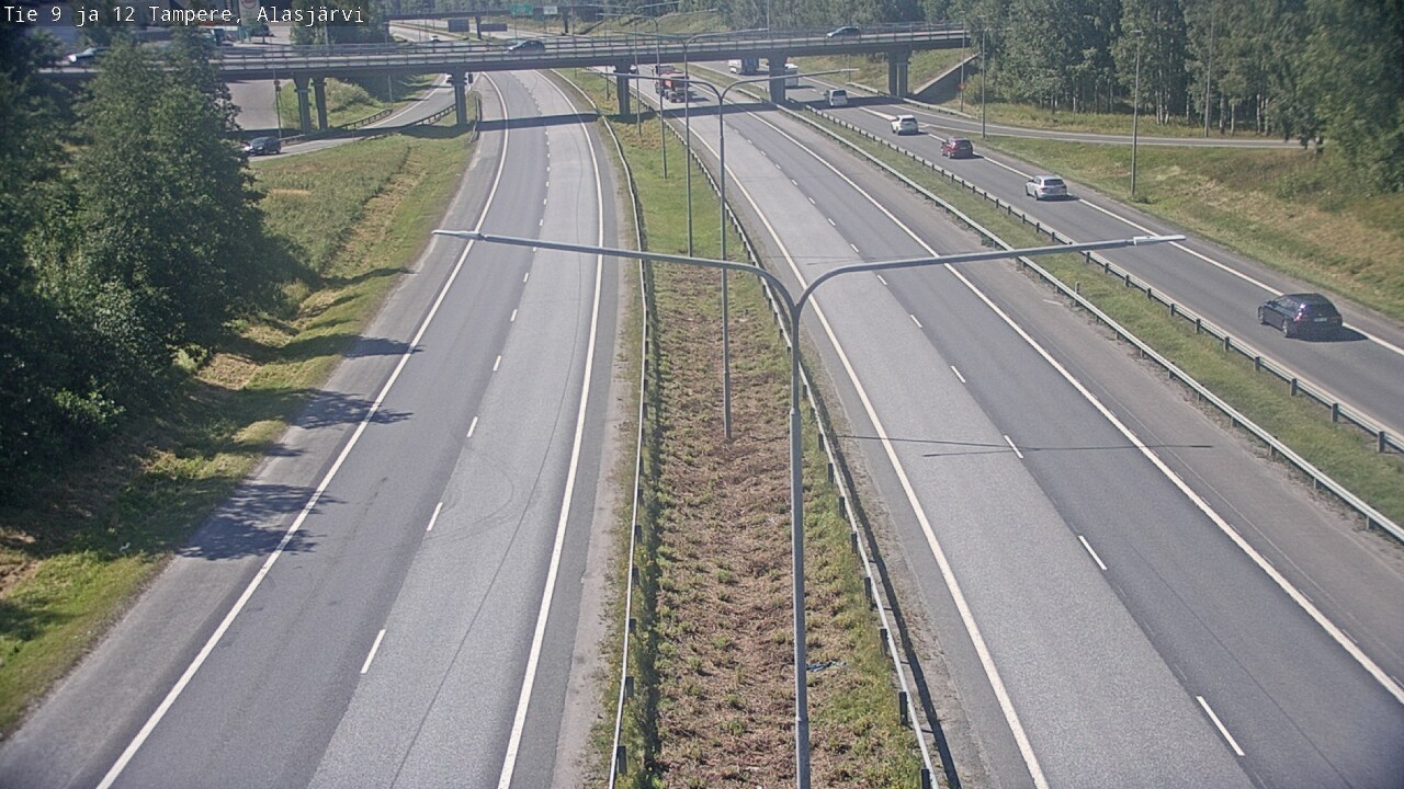 Kelikamerat Kuva Tie 12 Tampere, Alasjärvi, Tampere, Pirkanmaa