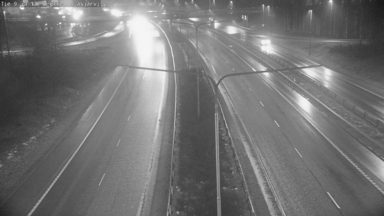 Weather Camera Image Road 12 Tampere, Alasjärvi, Tampere, Pirkanmaa