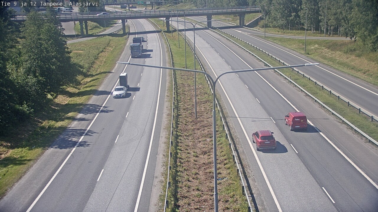 Kelikamerat Kuva Tie 12 Tampere, Alasjärvi, Tampere, Pirkanmaa