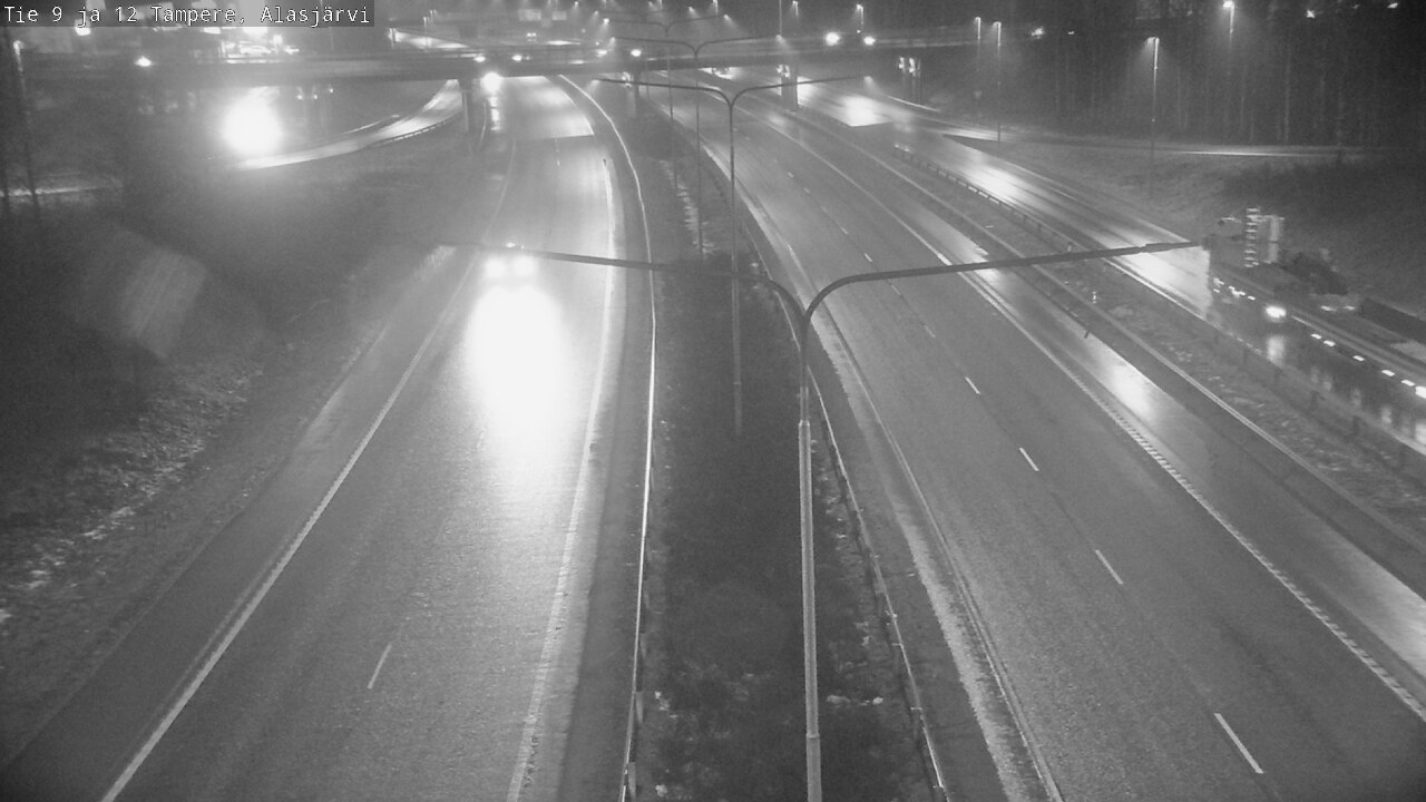 Weather Camera Image Road 12 Tampere, Alasjärvi, Tampere, Pirkanmaa