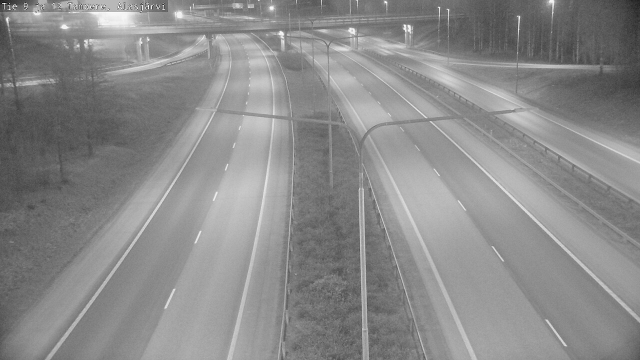 Weather Camera Image Road 12 Tampere, Alasjärvi, Tampere, Pirkanmaa