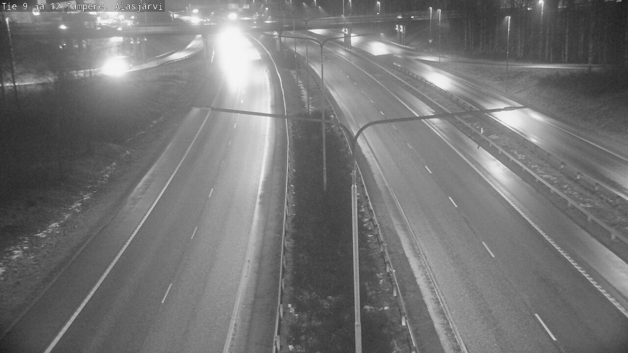 Weather Camera Image Road 12 Tampere, Alasjärvi, Tampere, Pirkanmaa