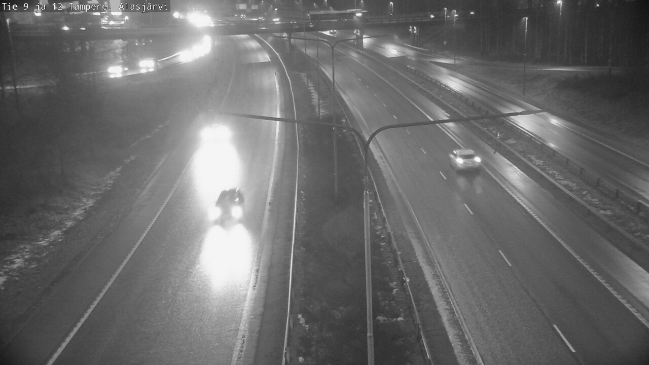 Weather Camera Image Road 12 Tampere, Alasjärvi, Tampere, Pirkanmaa