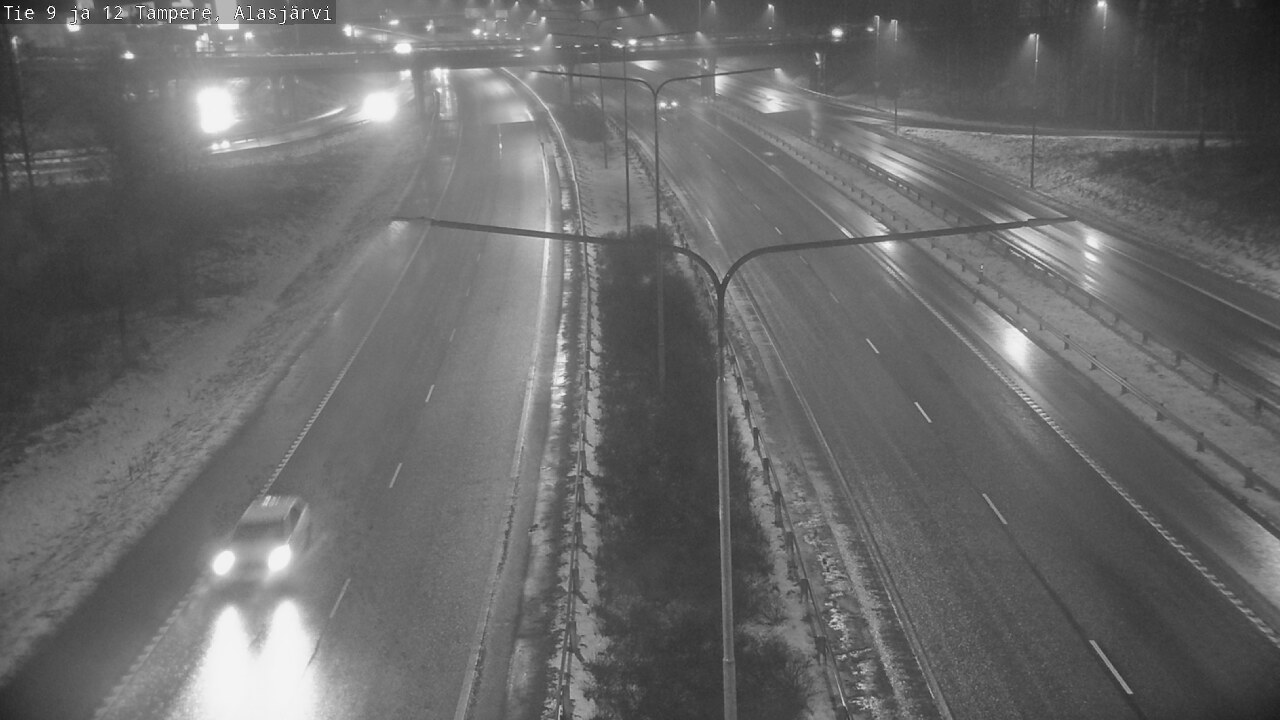 Weather Camera Image Väg 12 Tammerfors, Alasjärvi, Tampere, Pirkanmaa