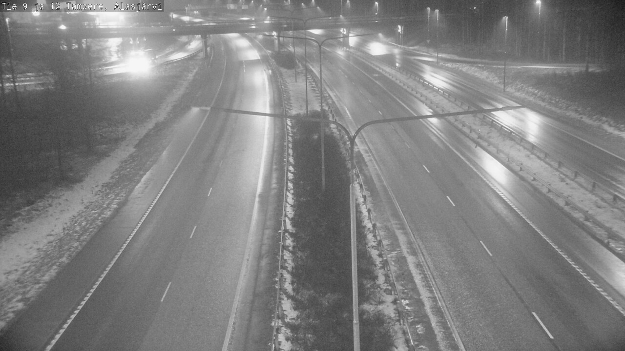 Weather Camera Image Road 12 Tampere, Alasjärvi, Tampere, Pirkanmaa