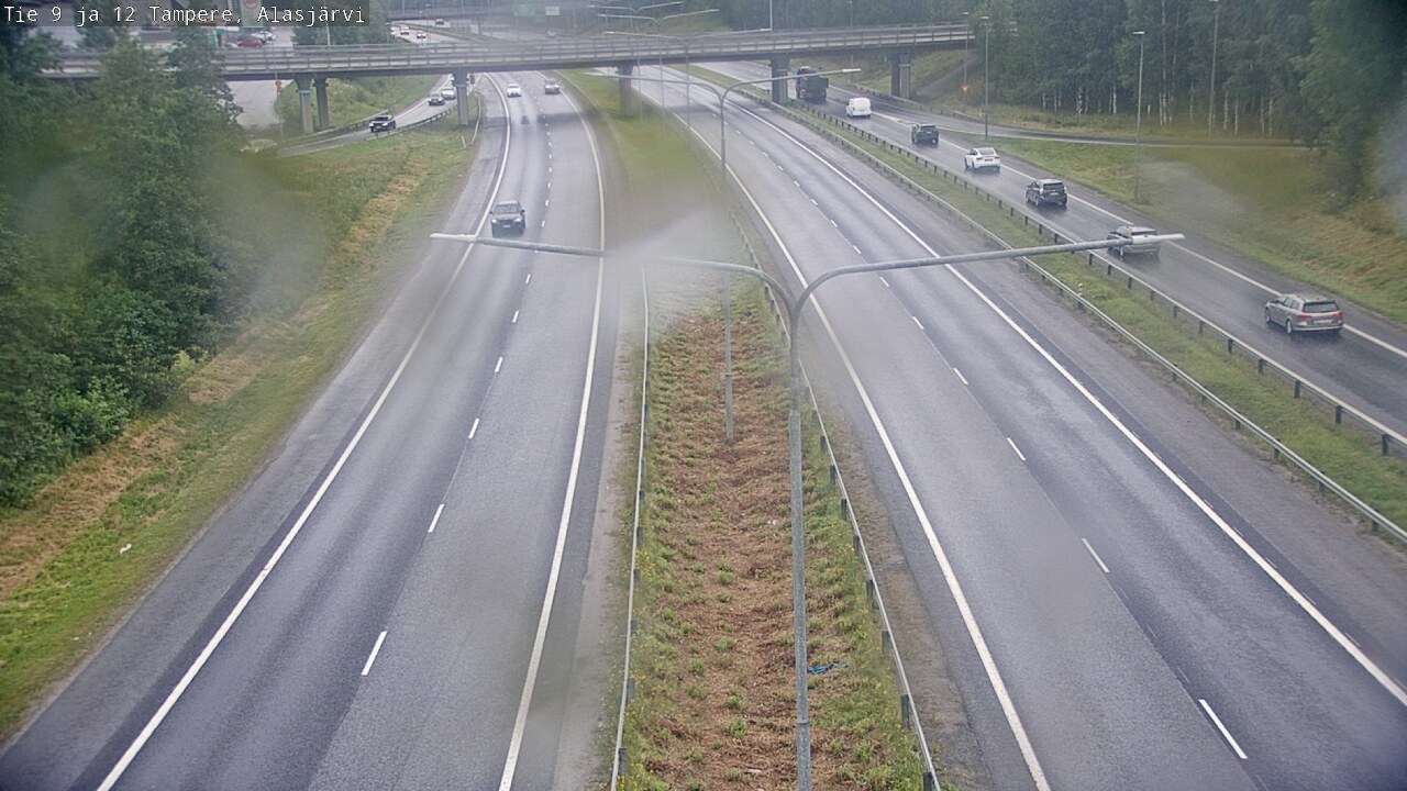 Weather Camera Image Road 12 Tampere, Alasjärvi, Tampere, Pirkanmaa
