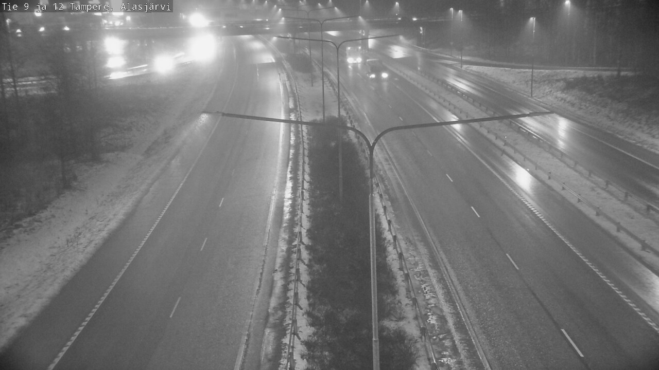 Weather Camera Image Väg 12 Tammerfors, Alasjärvi, Tampere, Pirkanmaa