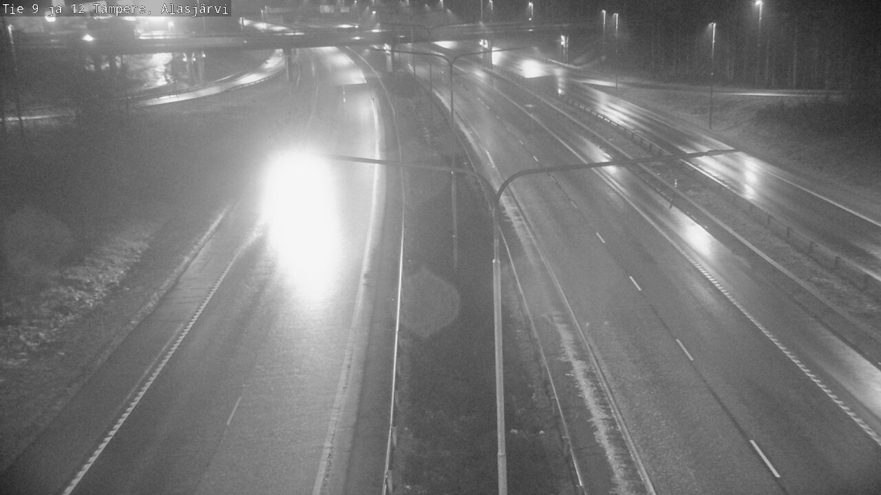 Weather Camera Image Road 12 Tampere, Alasjärvi, Tampere, Pirkanmaa