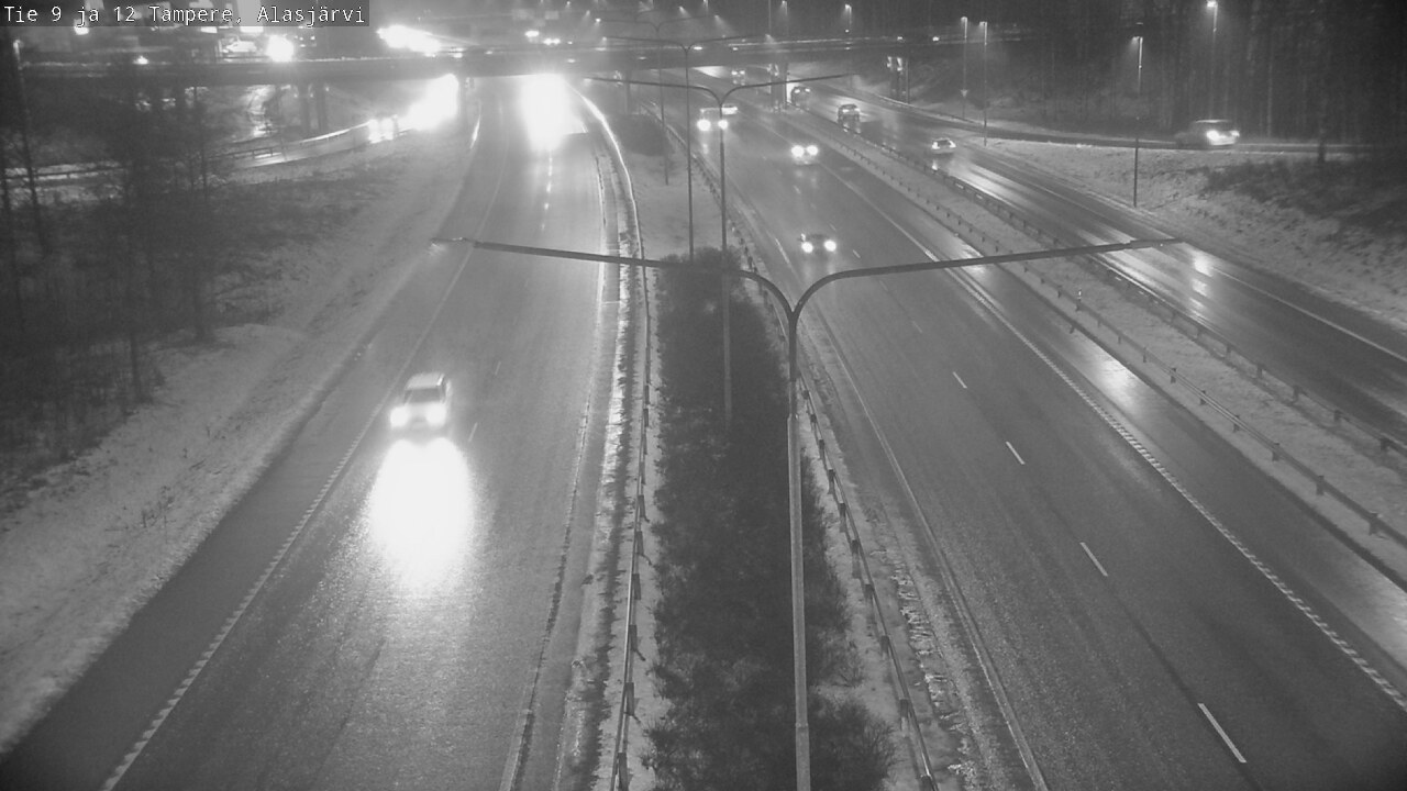 Weather Camera Image Väg 12 Tammerfors, Alasjärvi, Tampere, Pirkanmaa