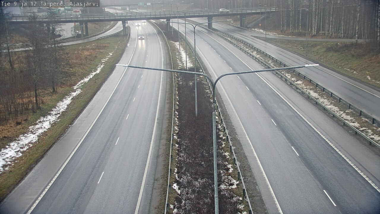 Weather Camera Image Road 12 Tampere, Alasjärvi, Tampere, Pirkanmaa