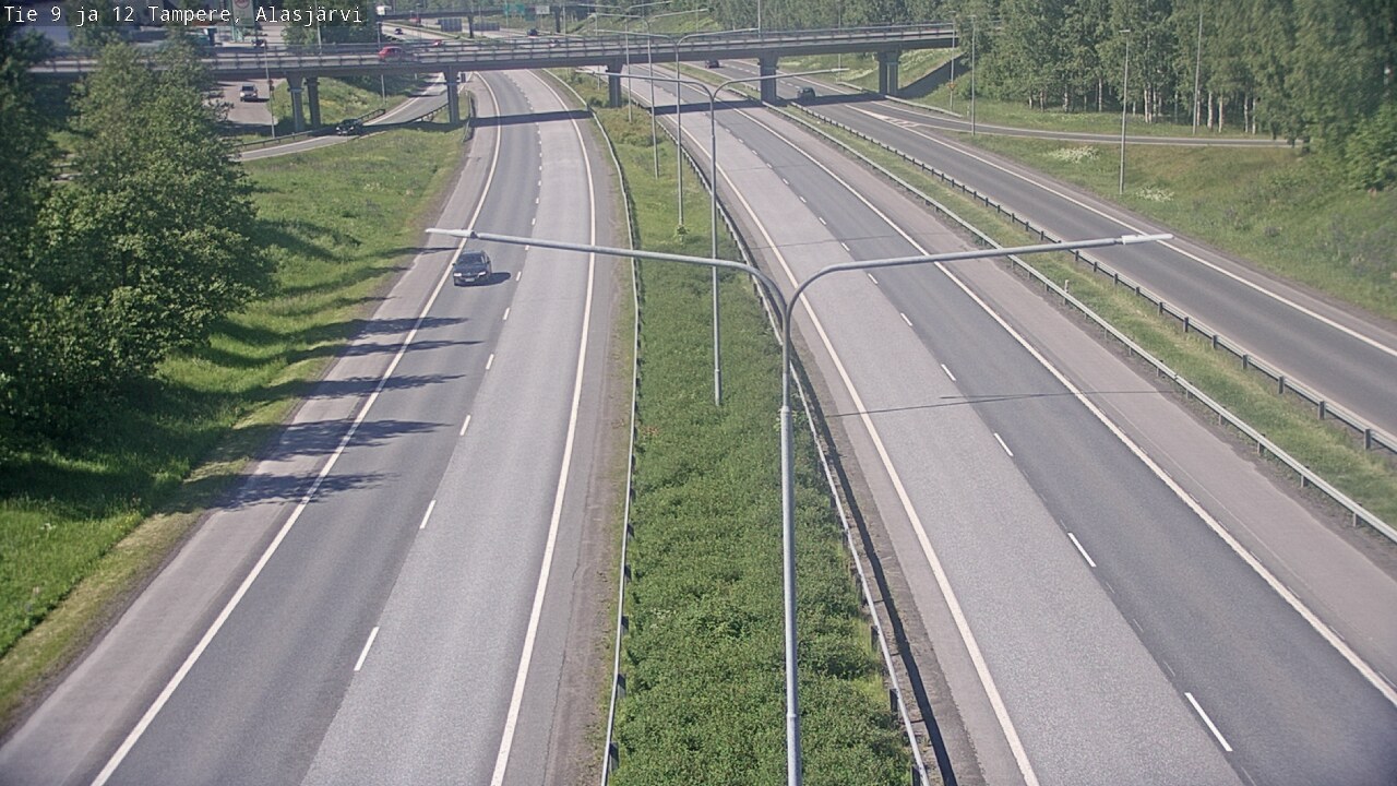Kelikamerat Kuva Tie 12 Tampere, Alasjärvi, Tampere, Pirkanmaa