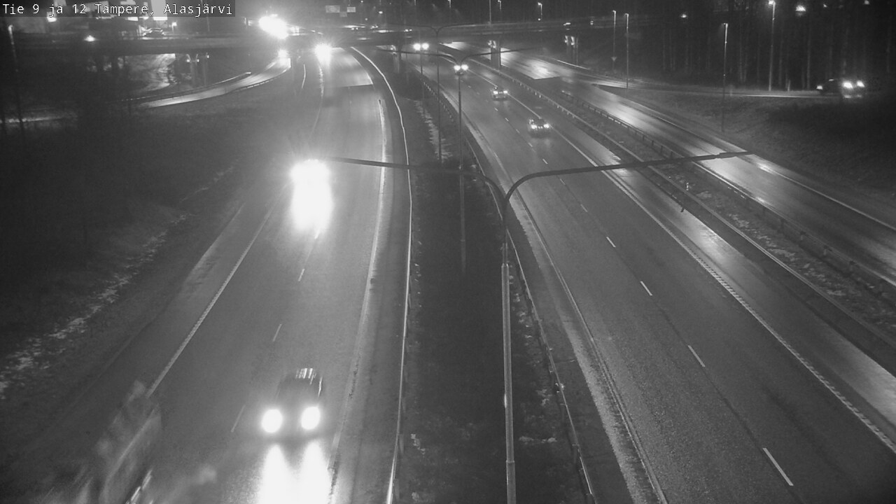 Weather Camera Image Road 12 Tampere, Alasjärvi, Tampere, Pirkanmaa