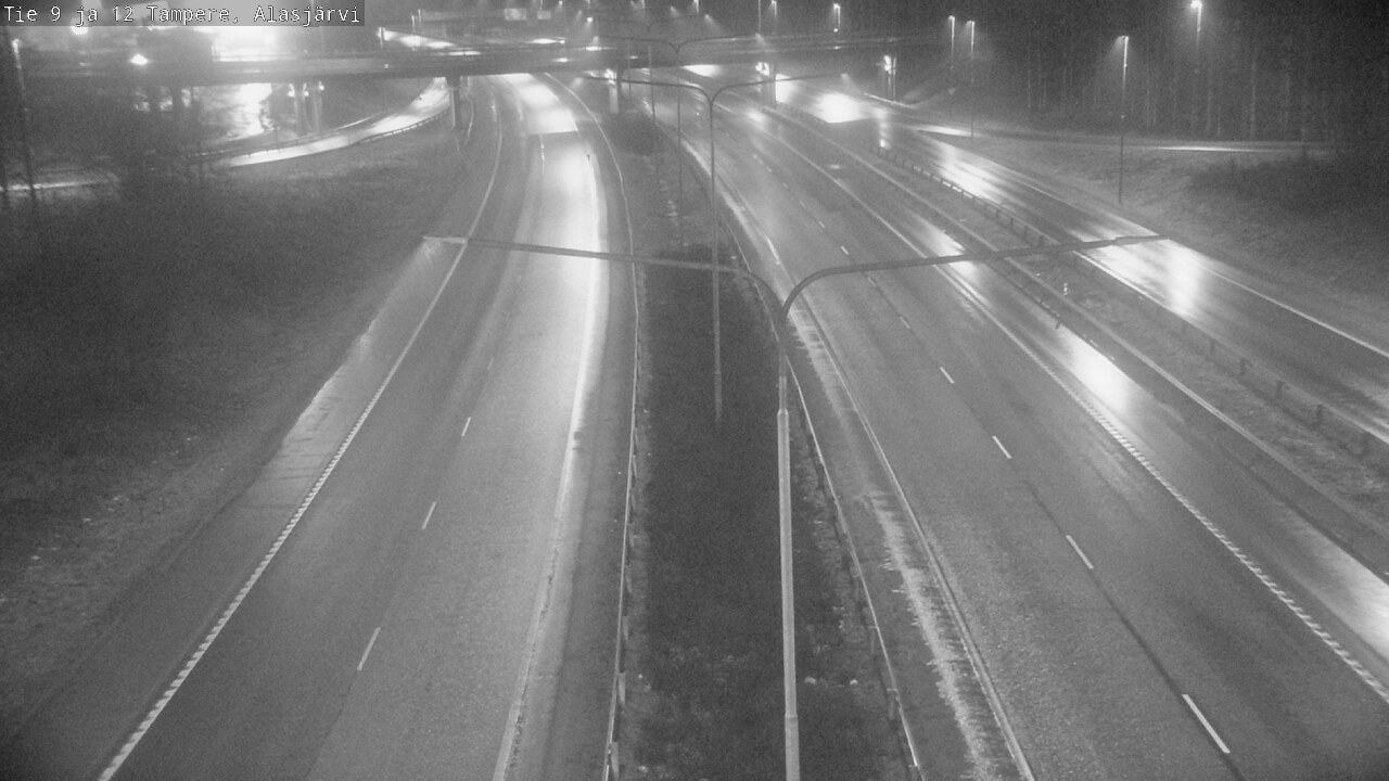 Weather Camera Image Road 12 Tampere, Alasjärvi, Tampere, Pirkanmaa