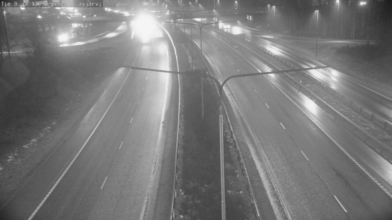 Weather Camera Image Road 12 Tampere, Alasjärvi, Tampere, Pirkanmaa