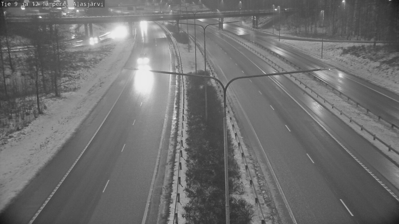 Weather Camera Image Väg 12 Tammerfors, Alasjärvi, Tampere, Pirkanmaa