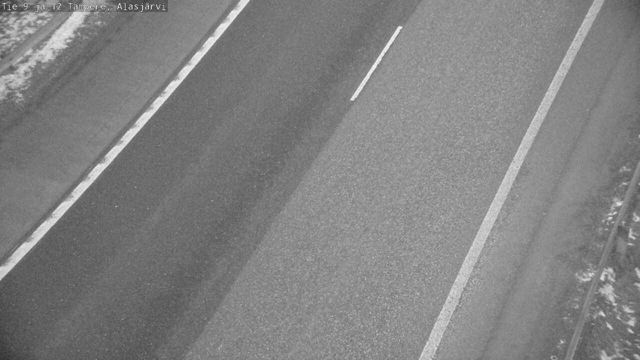 Weather Camera Image Väg 12 Tammerfors, Alasjärvi, Tampere, Pirkanmaa