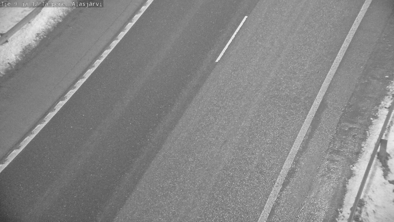 Weather Camera Image Väg 12 Tammerfors, Alasjärvi, Tampere, Pirkanmaa