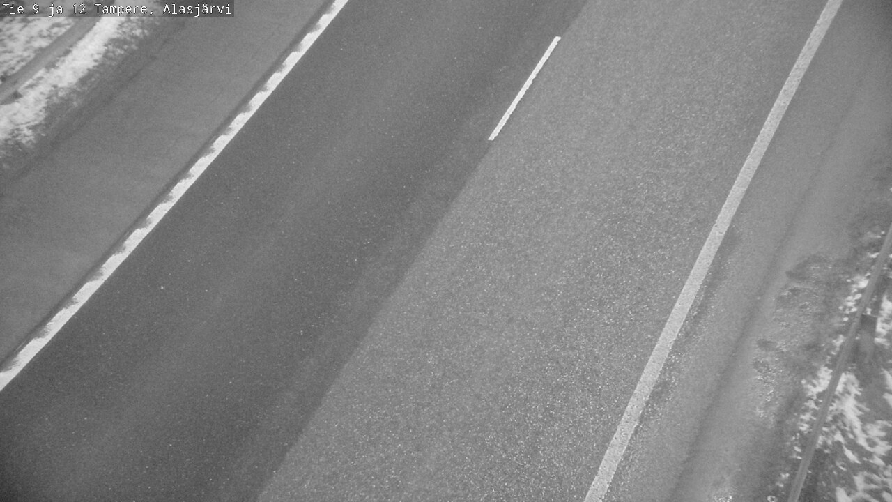 Weather Camera Image Väg 12 Tammerfors, Alasjärvi, Tampere, Pirkanmaa