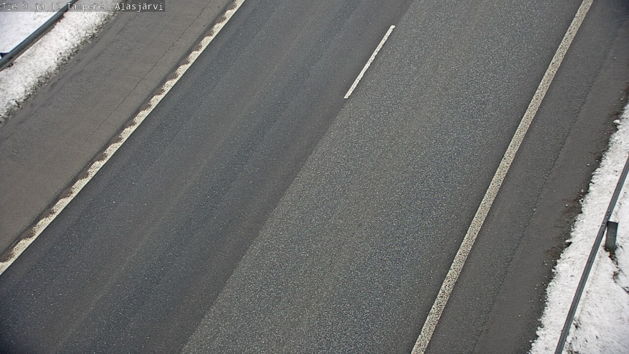 Weather Camera Image Väg 12 Tammerfors, Alasjärvi, Tampere, Pirkanmaa