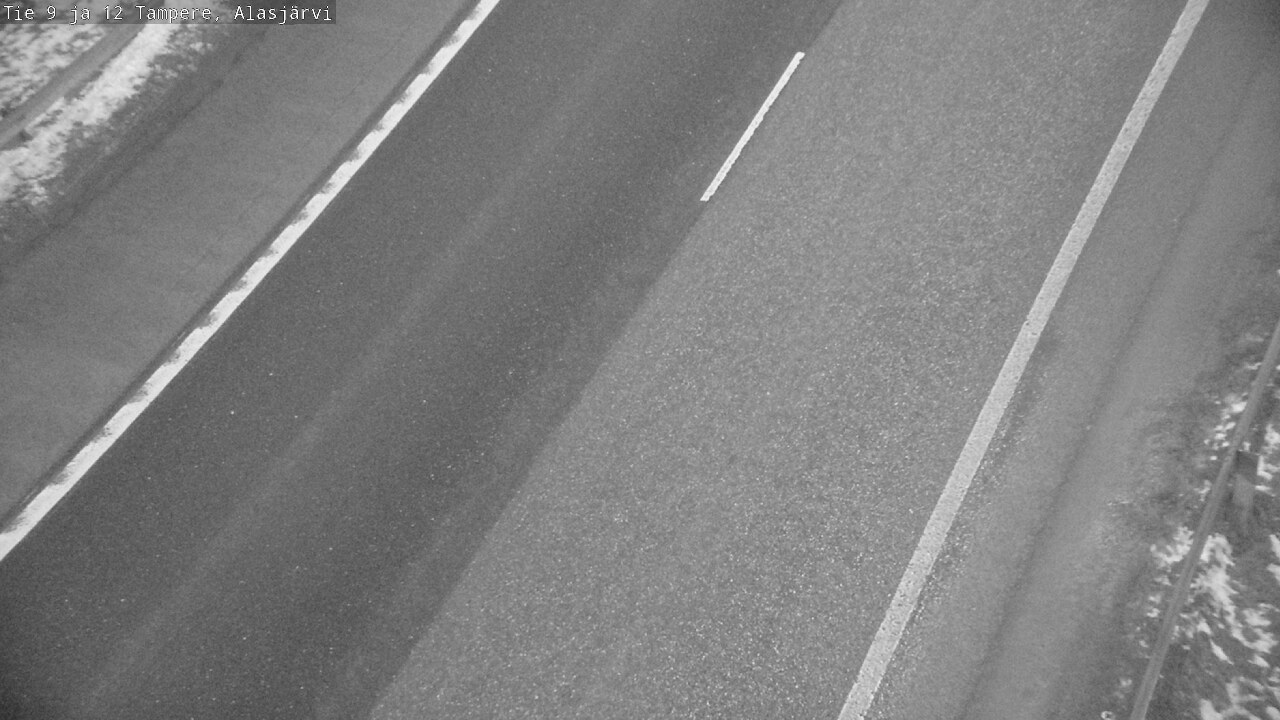 Weather Camera Image Väg 12 Tammerfors, Alasjärvi, Tampere, Pirkanmaa