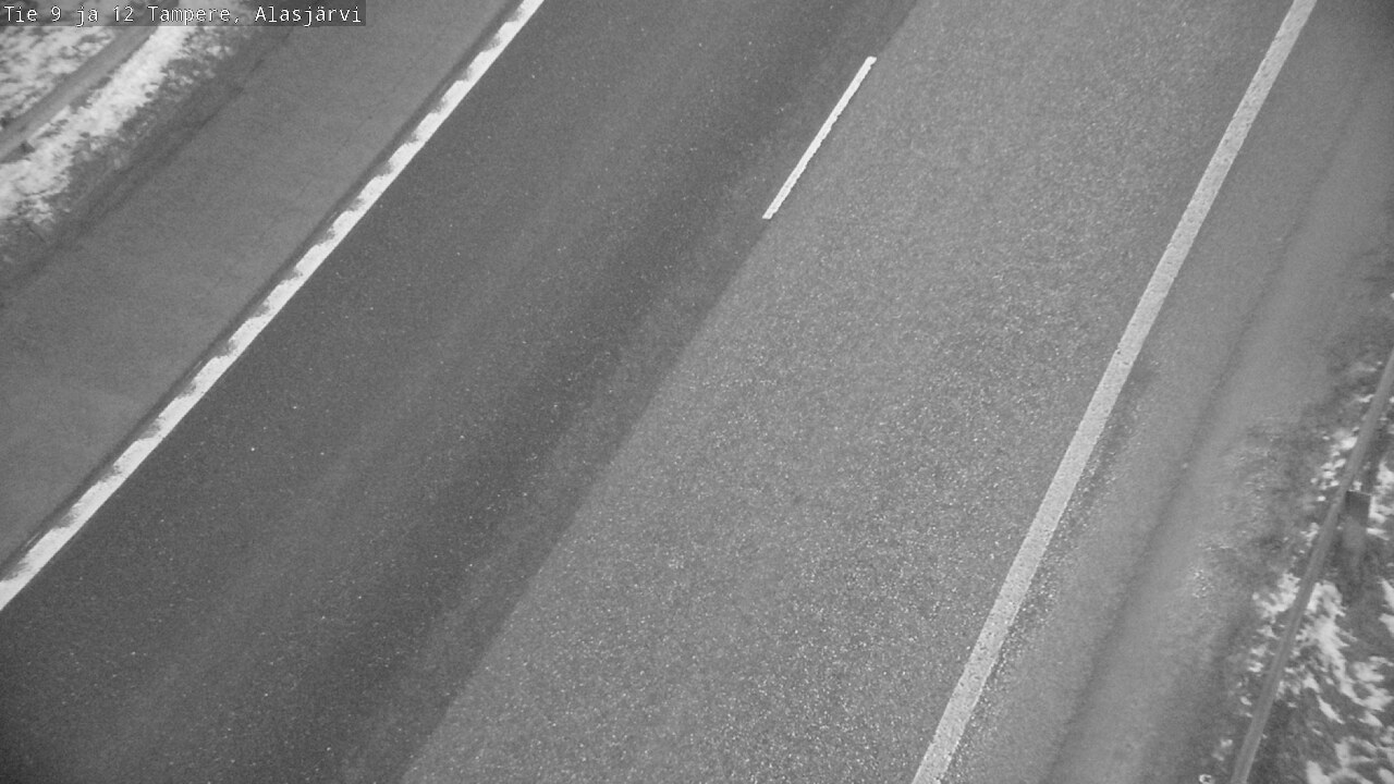 Weather Camera Image Väg 12 Tammerfors, Alasjärvi, Tampere, Pirkanmaa