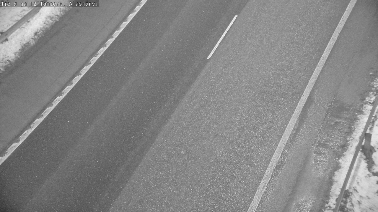 Weather Camera Image Väg 12 Tammerfors, Alasjärvi, Tampere, Pirkanmaa