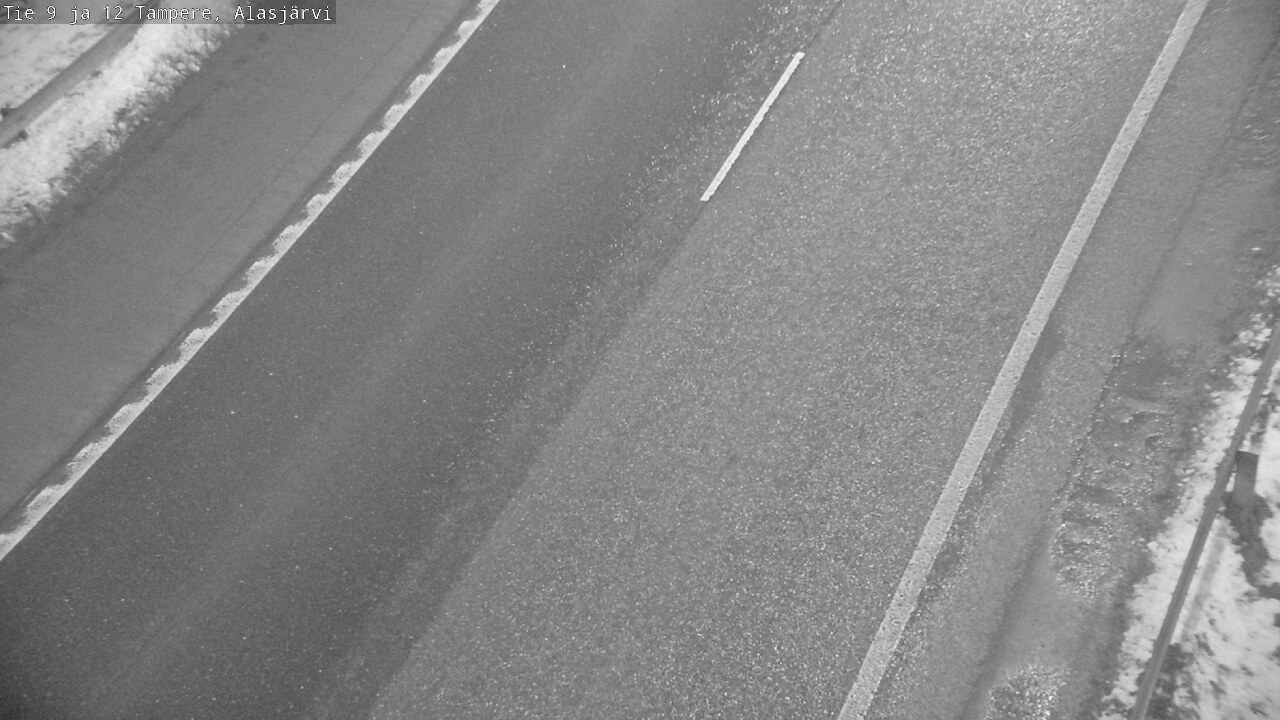 Weather Camera Image Väg 12 Tammerfors, Alasjärvi, Tampere, Pirkanmaa