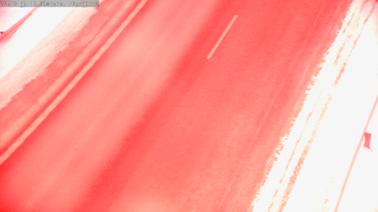 Weather Camera Image Väg 12 Tammerfors, Alasjärvi, Tampere, Pirkanmaa