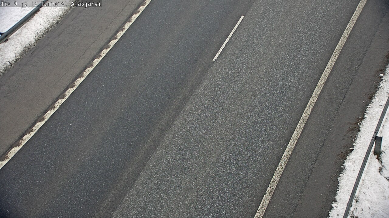 Weather Camera Image Väg 12 Tammerfors, Alasjärvi, Tampere, Pirkanmaa