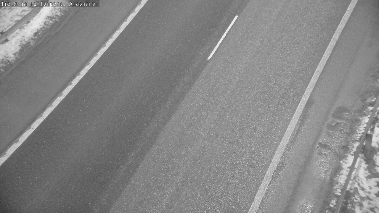 Weather Camera Image Väg 12 Tammerfors, Alasjärvi, Tampere, Pirkanmaa
