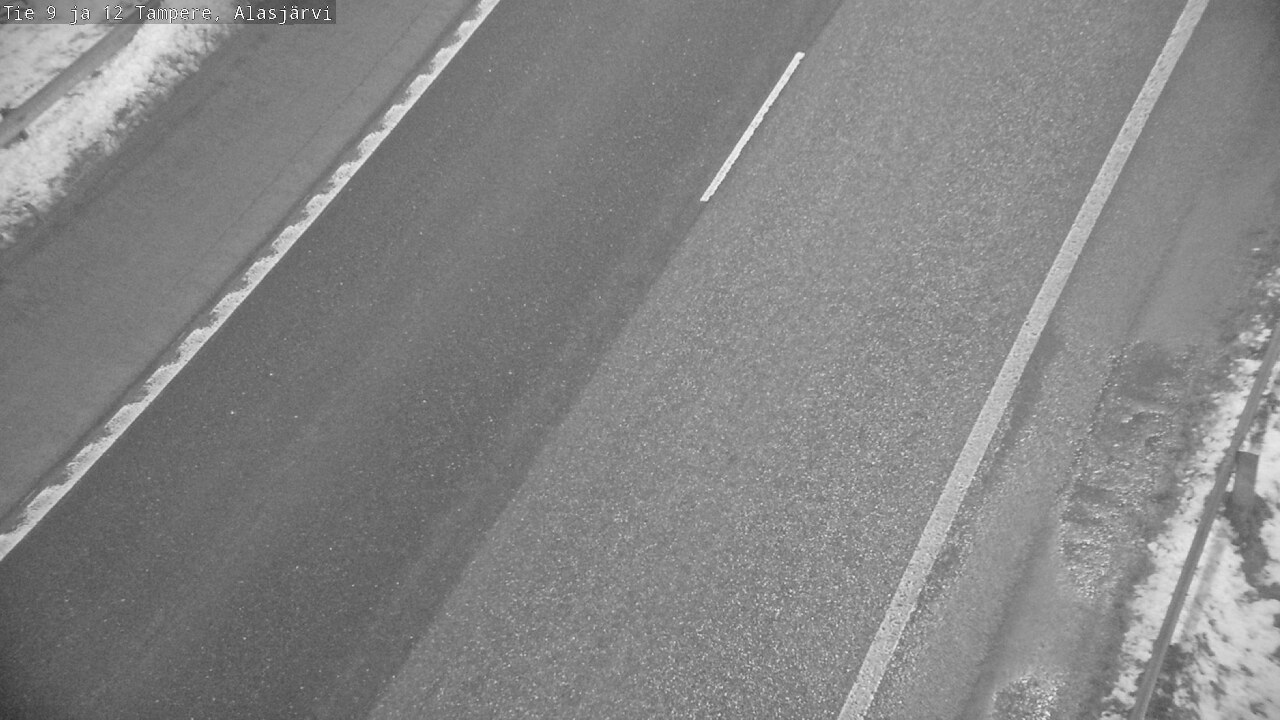 Weather Camera Image Väg 12 Tammerfors, Alasjärvi, Tampere, Pirkanmaa