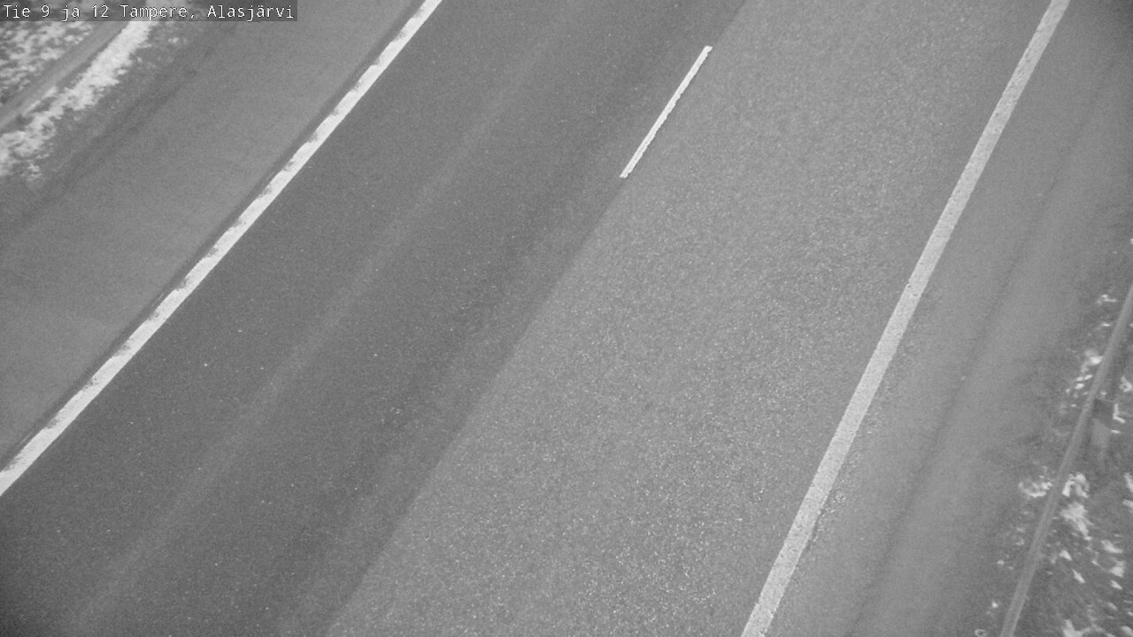 Weather Camera Image Väg 12 Tammerfors, Alasjärvi, Tampere, Pirkanmaa