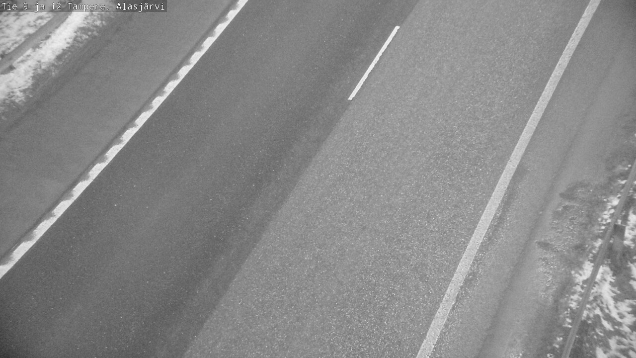 Weather Camera Image Väg 12 Tammerfors, Alasjärvi, Tampere, Pirkanmaa