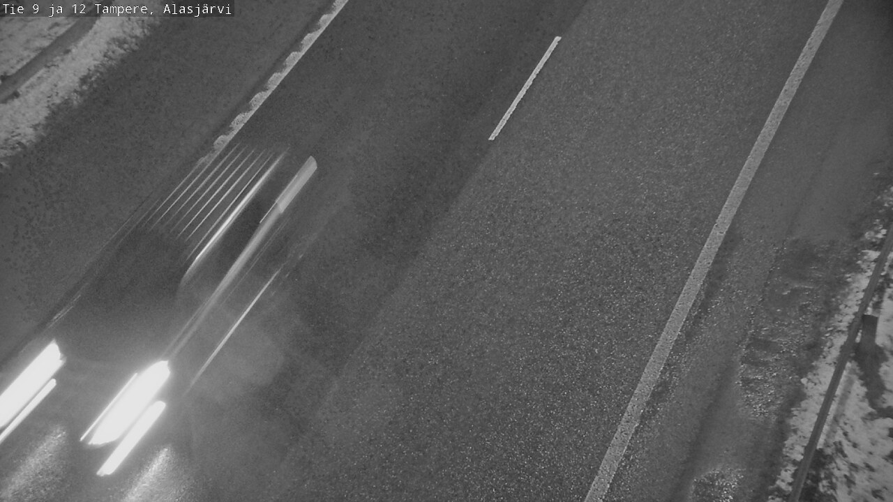 Weather Camera Image Väg 12 Tammerfors, Alasjärvi, Tampere, Pirkanmaa
