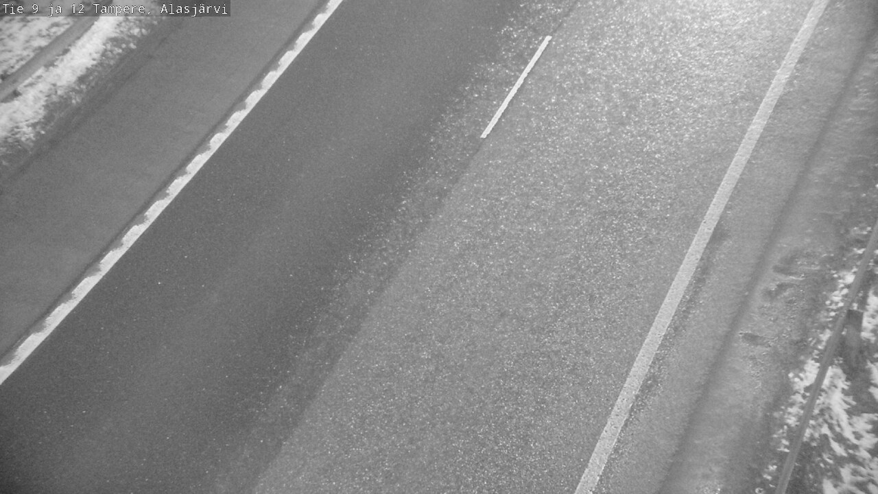 Weather Camera Image Väg 12 Tammerfors, Alasjärvi, Tampere, Pirkanmaa