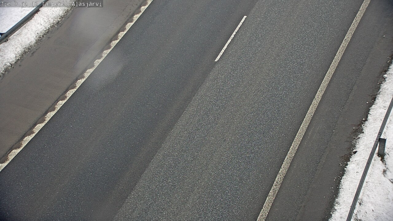 Weather Camera Image Väg 12 Tammerfors, Alasjärvi, Tampere, Pirkanmaa