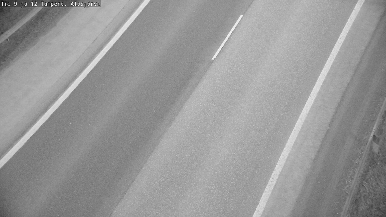 Weather Camera Image Väg 12 Tammerfors, Alasjärvi, Tampere, Pirkanmaa