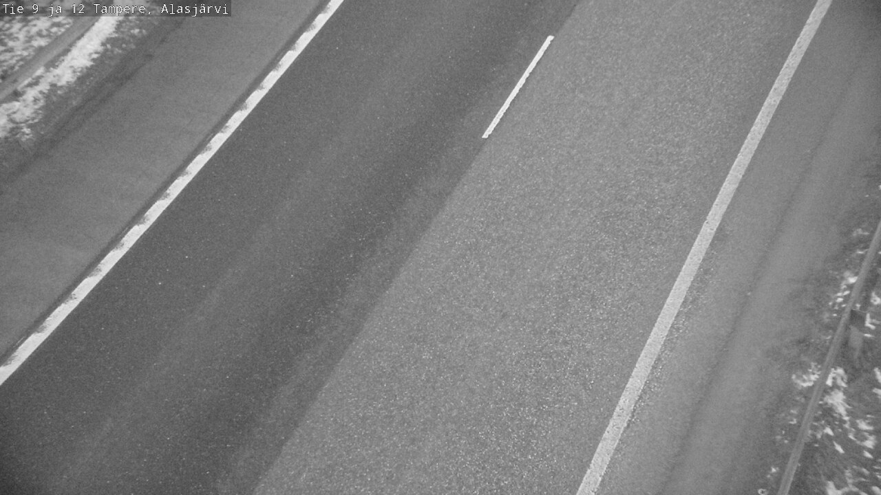 Weather Camera Image Väg 12 Tammerfors, Alasjärvi, Tampere, Pirkanmaa