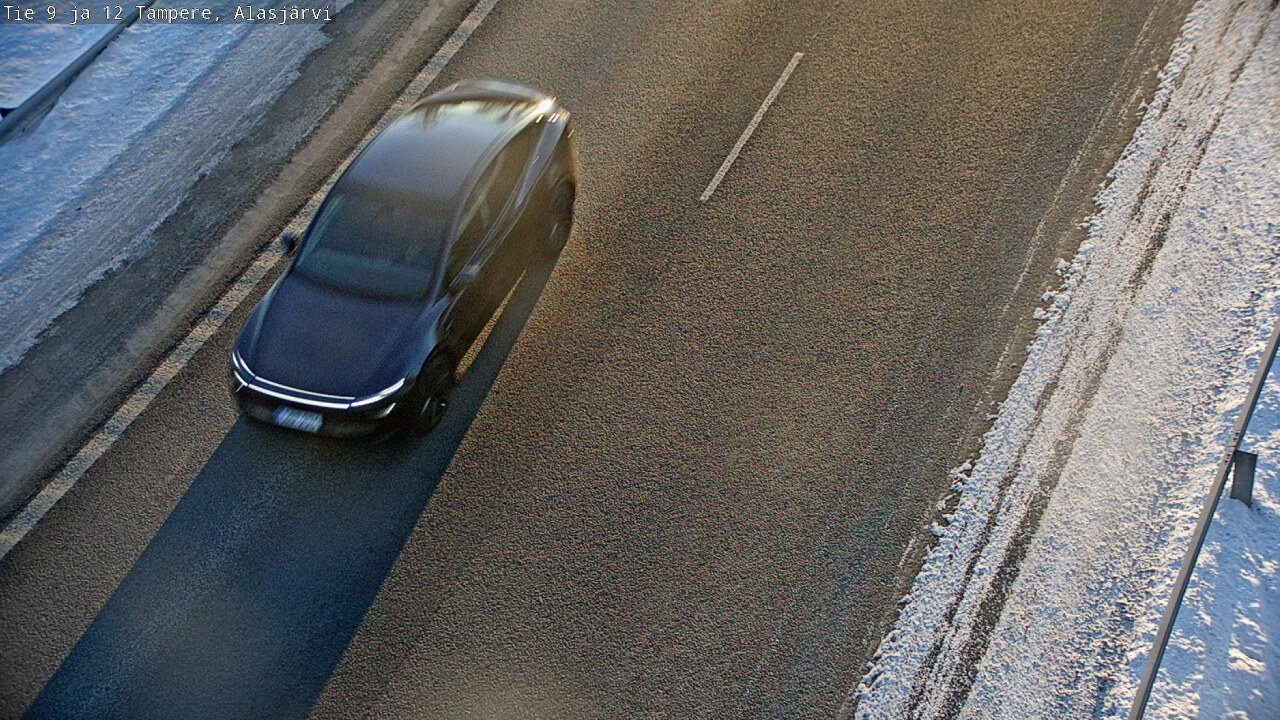 Weather Camera Image Väg 12 Tammerfors, Alasjärvi, Tampere, Pirkanmaa