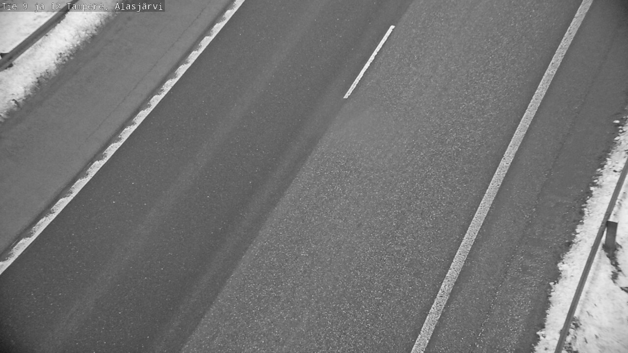 Weather Camera Image Väg 12 Tammerfors, Alasjärvi, Tampere, Pirkanmaa