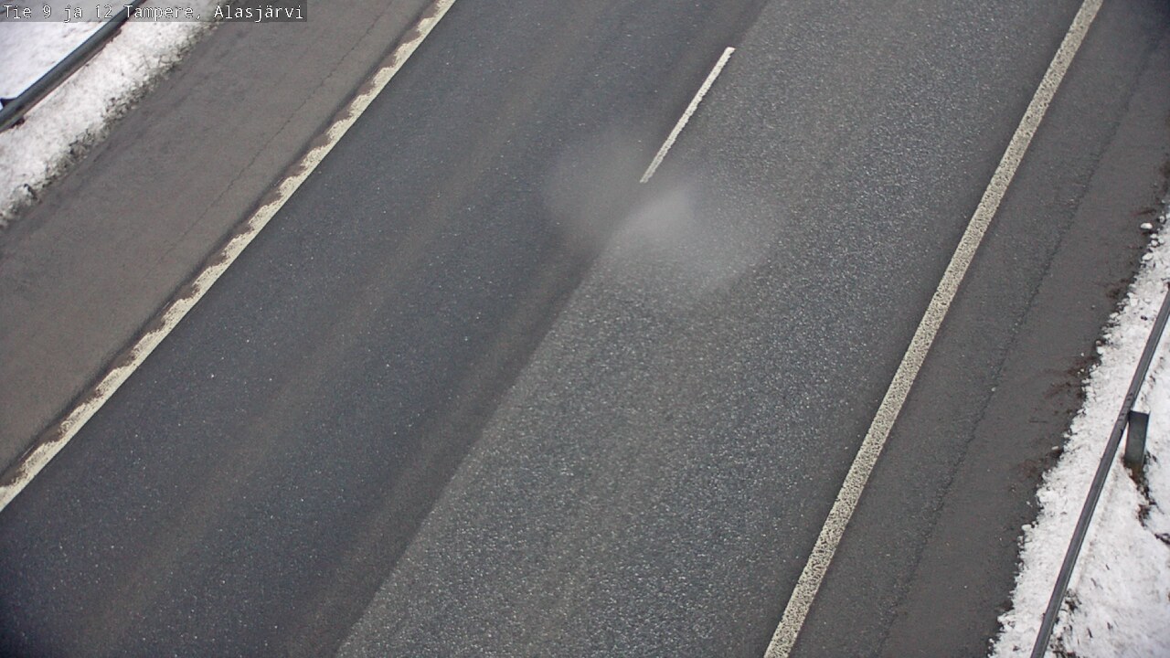 Weather Camera Image Väg 12 Tammerfors, Alasjärvi, Tampere, Pirkanmaa