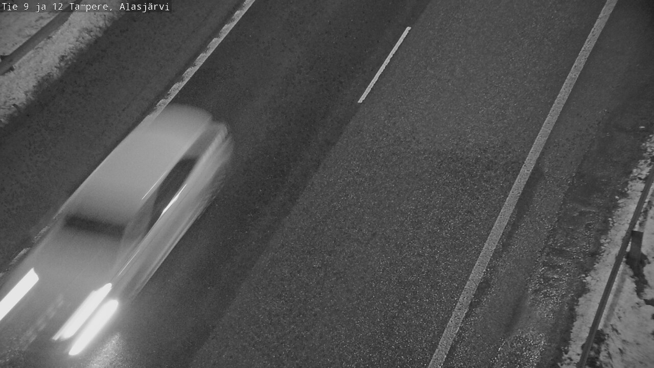 Weather Camera Image Väg 12 Tammerfors, Alasjärvi, Tampere, Pirkanmaa