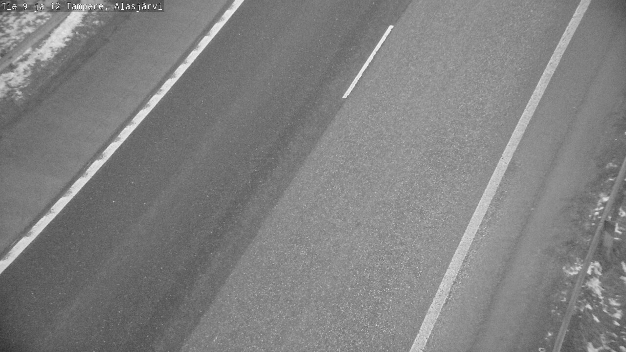 Weather Camera Image Väg 12 Tammerfors, Alasjärvi, Tampere, Pirkanmaa