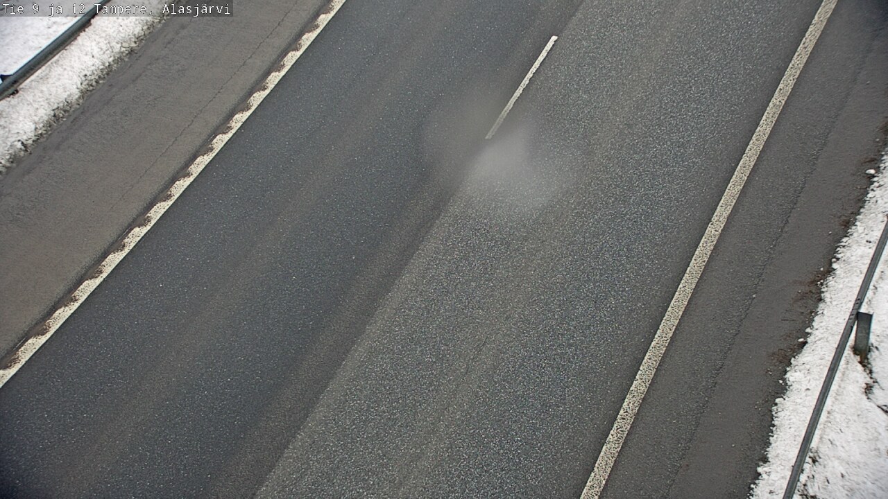 Weather Camera Image Väg 12 Tammerfors, Alasjärvi, Tampere, Pirkanmaa