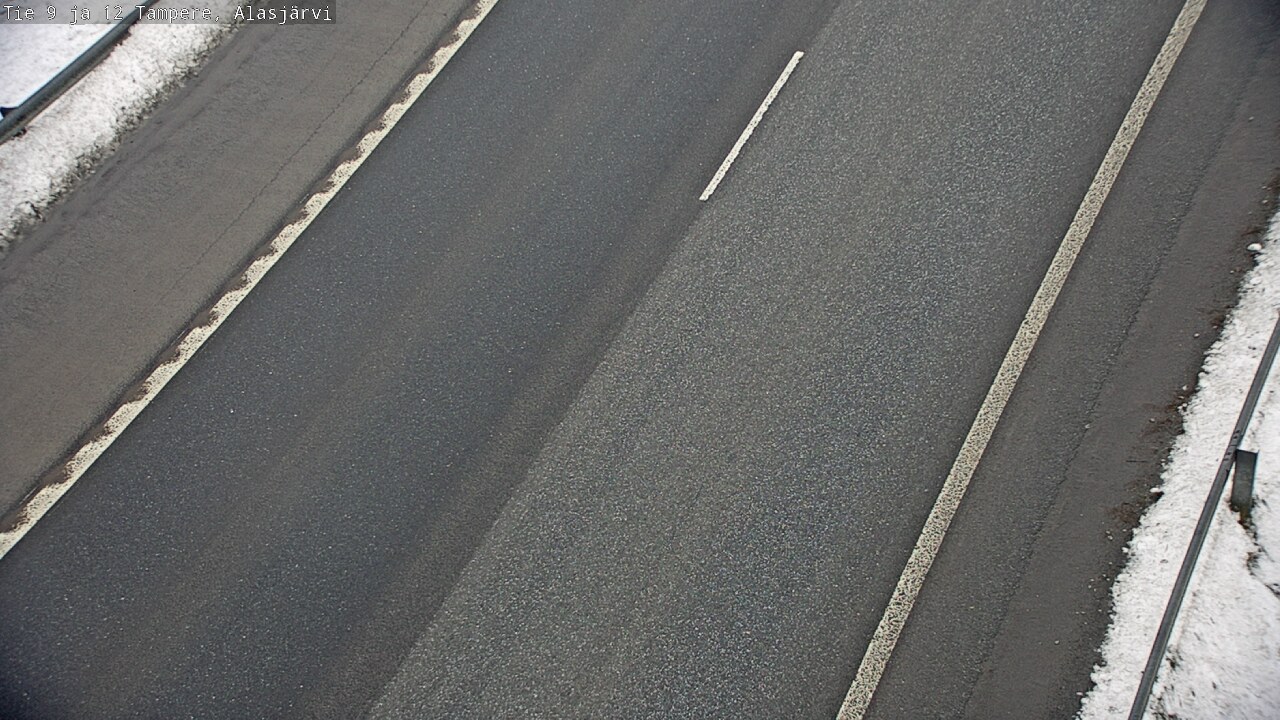 Weather Camera Image Väg 12 Tammerfors, Alasjärvi, Tampere, Pirkanmaa