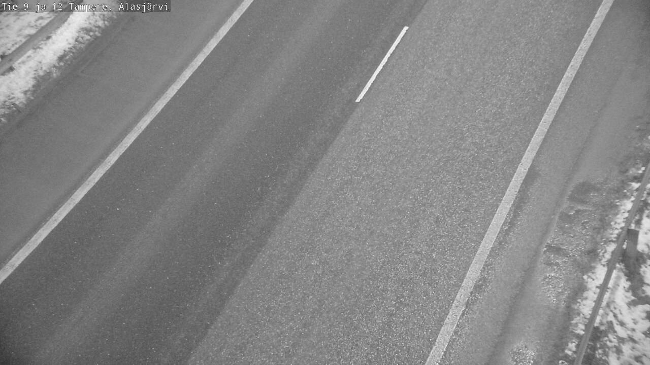 Weather Camera Image Väg 12 Tammerfors, Alasjärvi, Tampere, Pirkanmaa