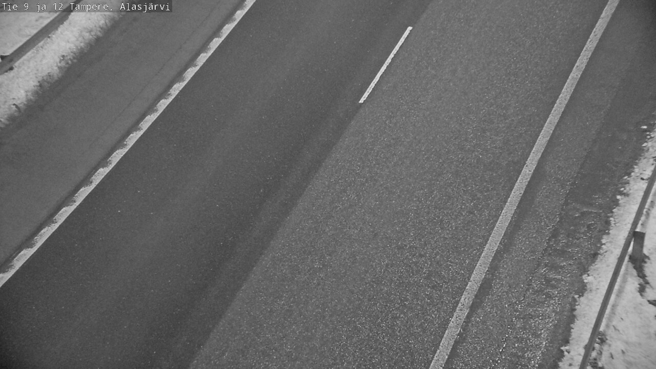 Weather Camera Image Väg 12 Tammerfors, Alasjärvi, Tampere, Pirkanmaa
