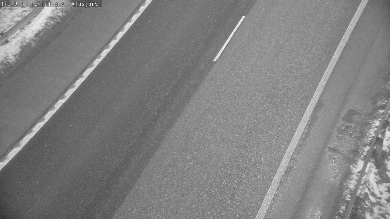 Weather Camera Image Väg 12 Tammerfors, Alasjärvi, Tampere, Pirkanmaa