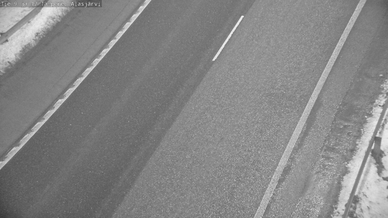 Weather Camera Image Väg 12 Tammerfors, Alasjärvi, Tampere, Pirkanmaa