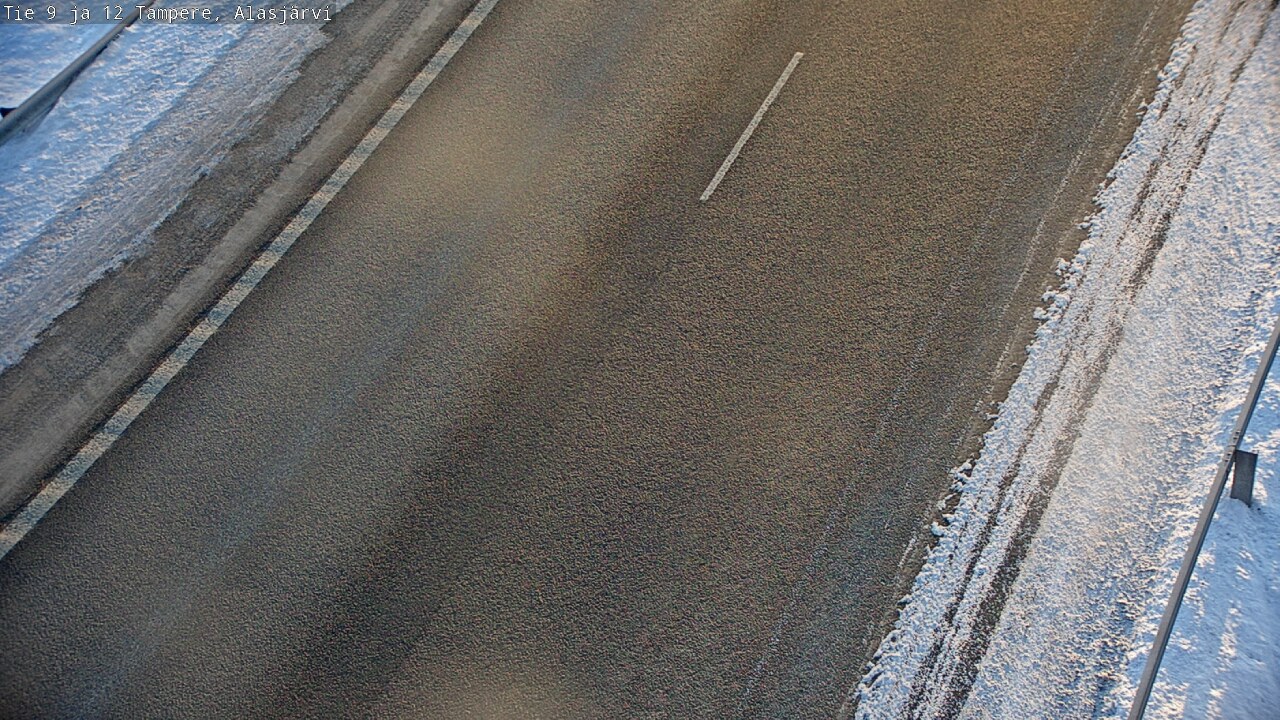 Weather Camera Image Väg 12 Tammerfors, Alasjärvi, Tampere, Pirkanmaa